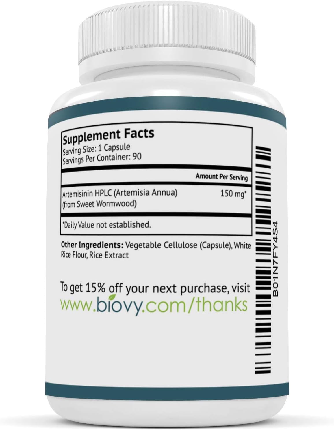 Biolor Artemisinin Annua - Pure Sweet Wormwood Extract 90 capsules