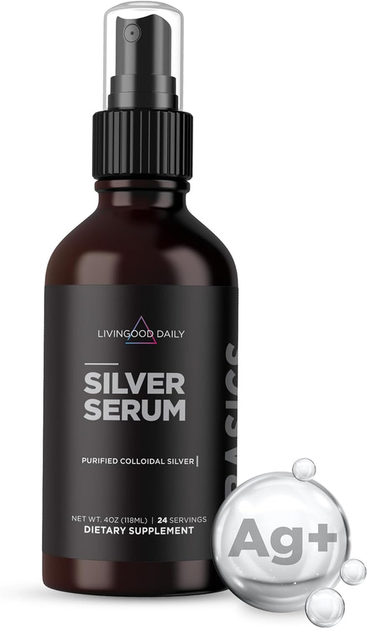 Livingood Daily Silver Serum, 4 fl oz