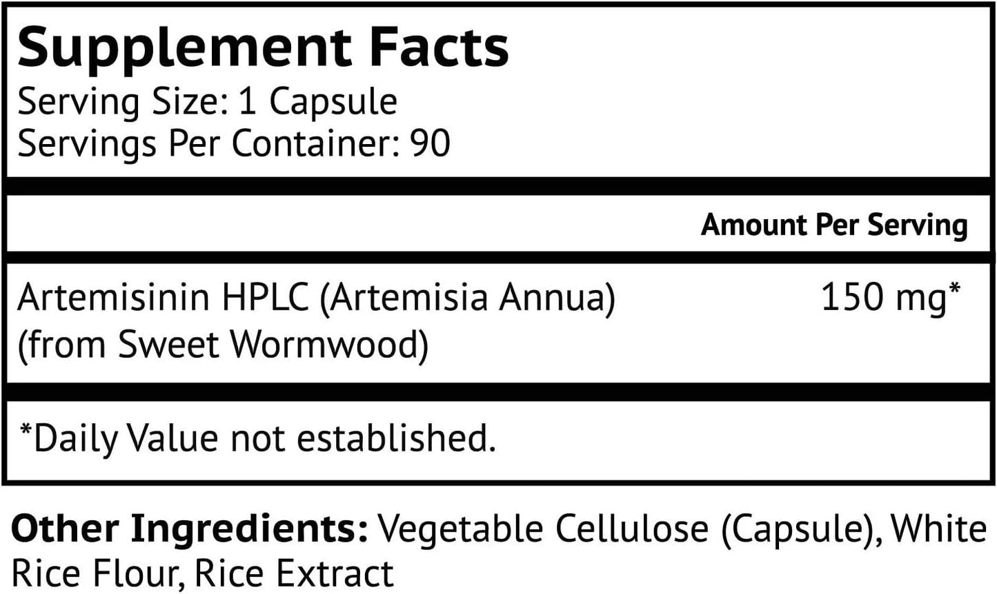 Biolor Artemisinin Annua - Pure Sweet Wormwood Extract 90 capsules