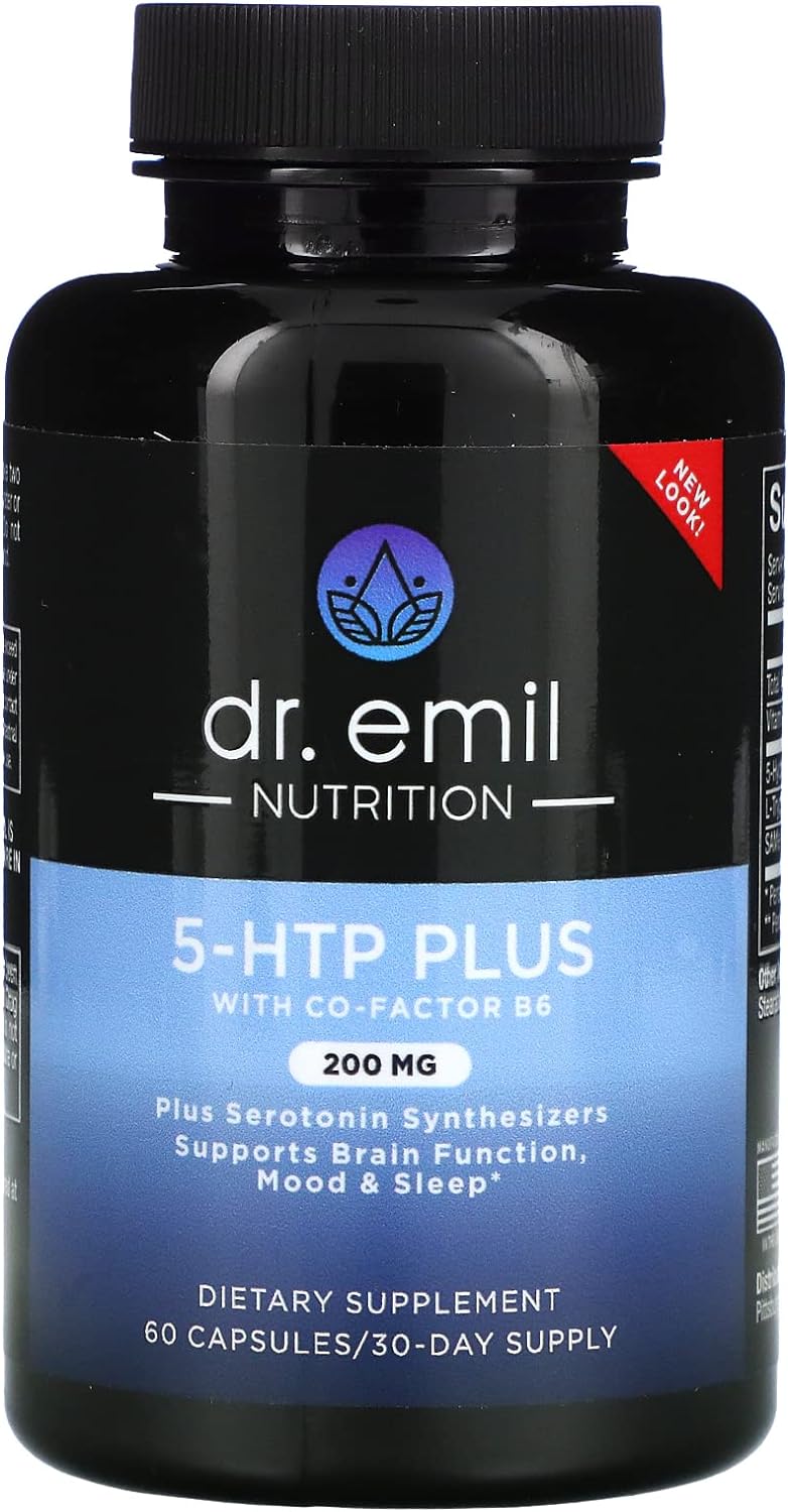 DR EMIL NUTRITION 200 MG 5-HTP Plus with SAM-e to Maintain Normal Healthy Sleep 60 capsules