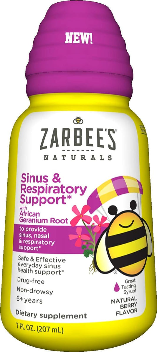 Zarbee's Children's Sinus & Respiratory Support Liquid