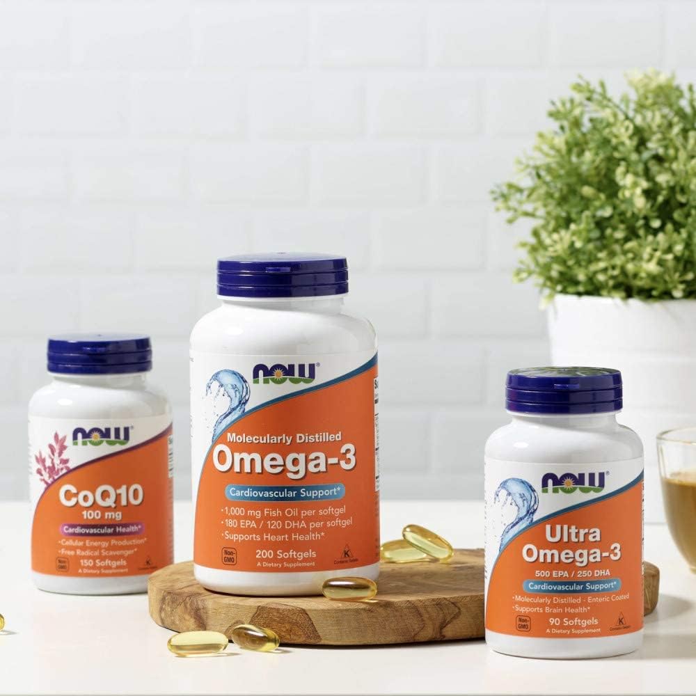 NOW Supplements, Omega-3 180 EPA / 120 DHA, 200 count