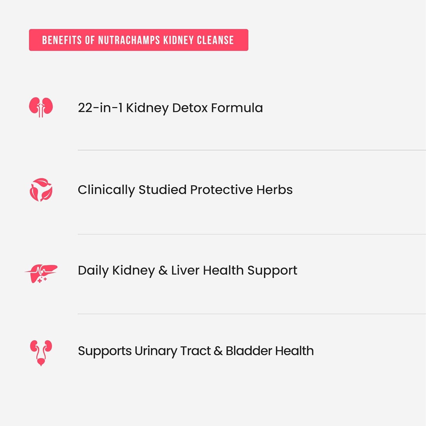 Kidney Cleanse Detox & Repair | 22-In-1 Kidney Health Supplement