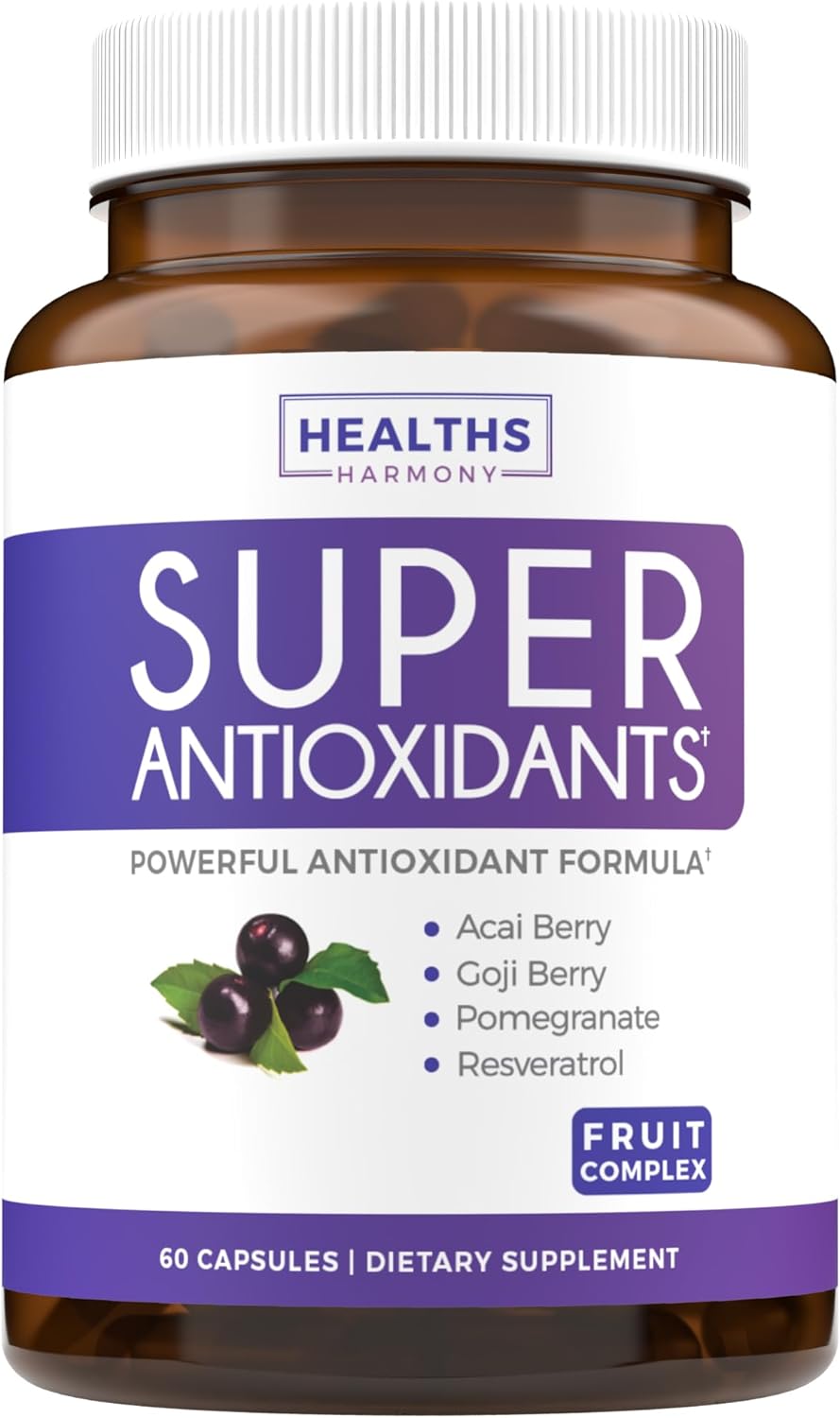 Super Antioxidants Supplement - 60 Capsules