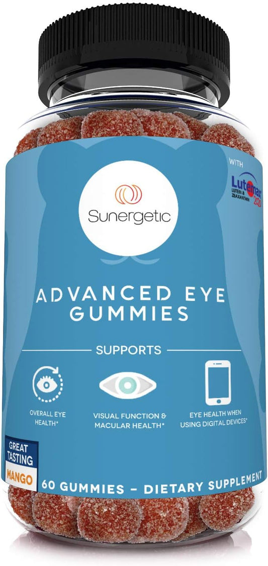 Premium Eye Support Gummies–Lutein with Zeaxanthin Supports Overall Eye Health,60 Gummies