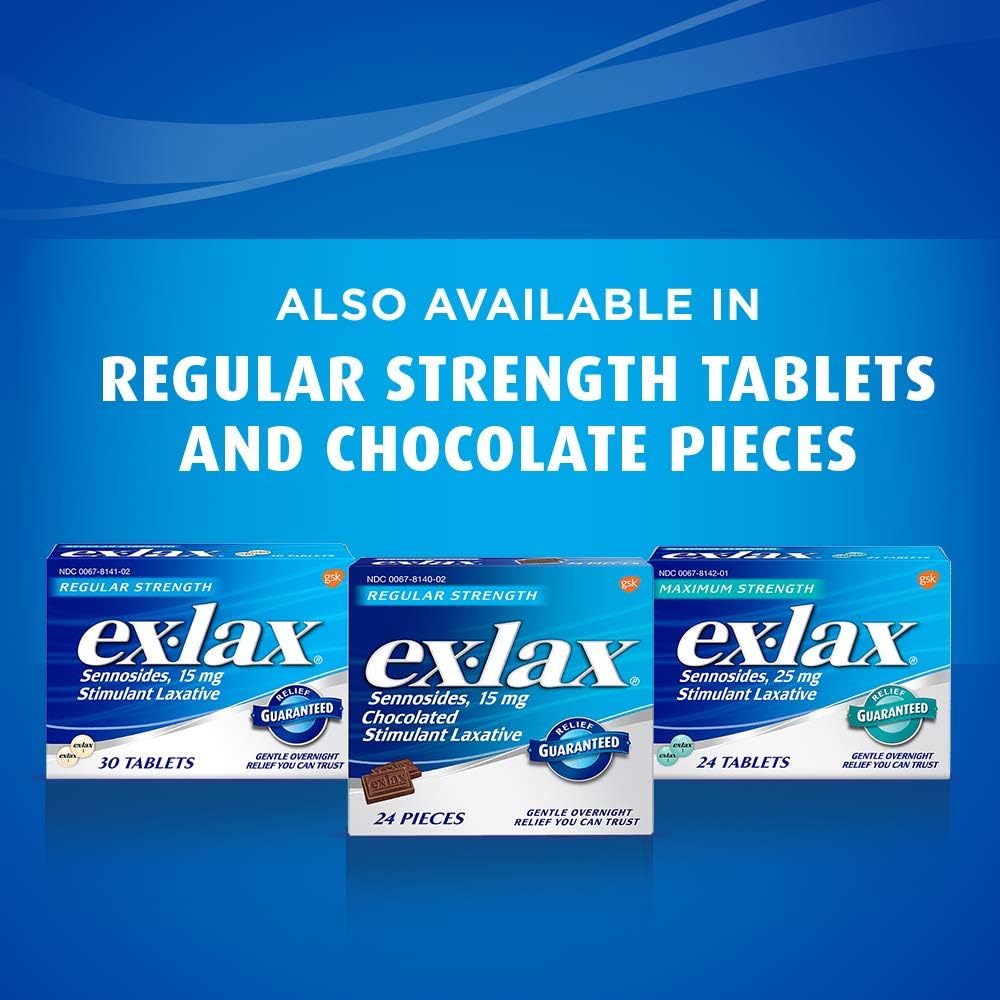 ex-lax Maximum Strength Stimulant Laxative  24 Count