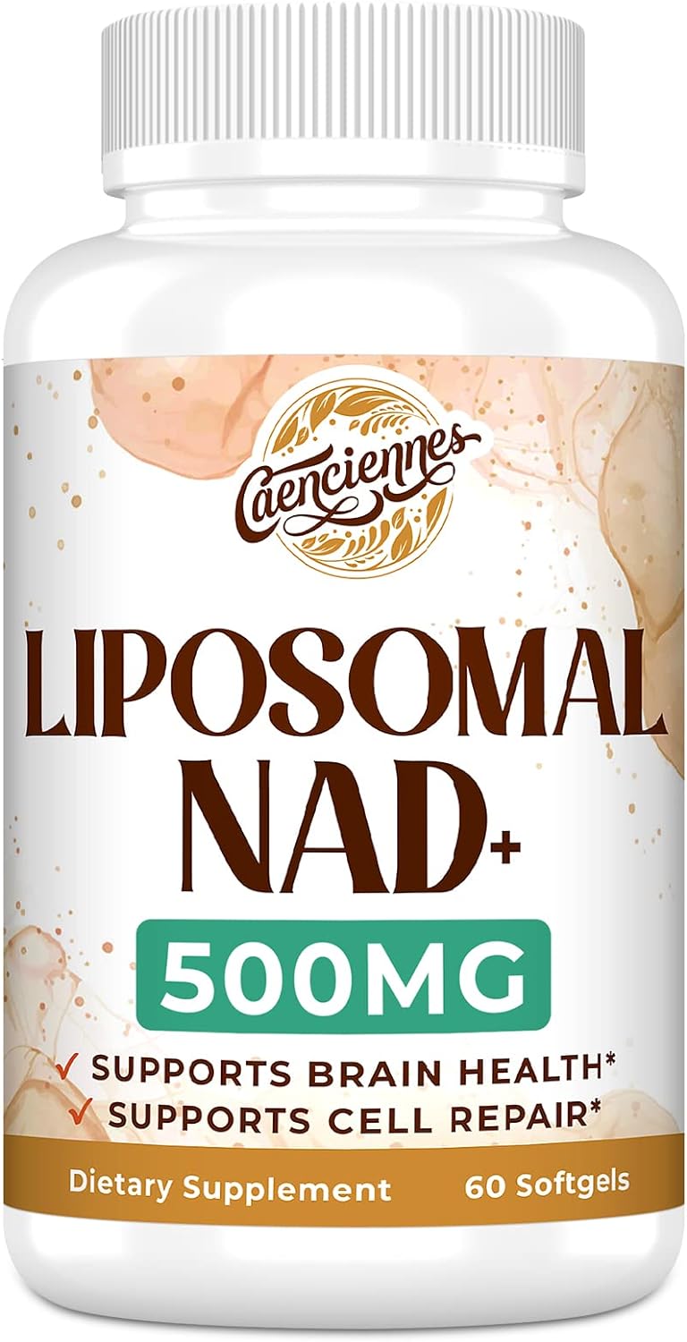 Liposomal NAD+ 500 MG Supplement 60 count