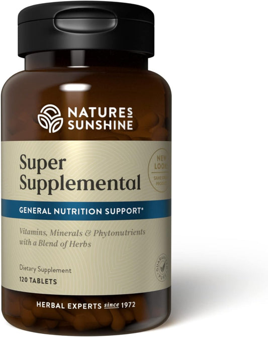 Nature's Sunshine Super Supplemental, 120 Tablets