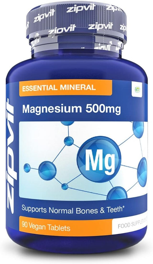 Magnesium 500mg, 90 Vegan Tablets