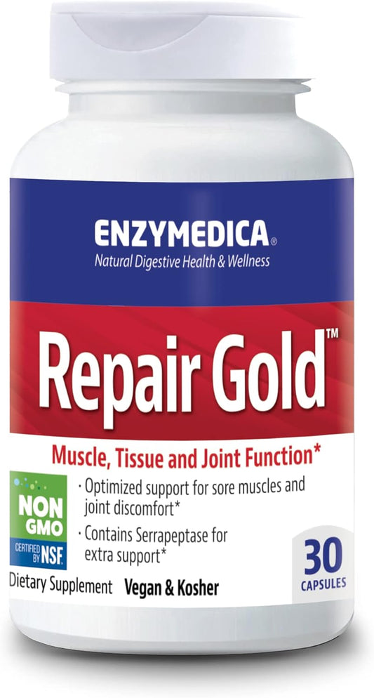 Enzymedica, Repair Gold, Supports Recovery 30 count