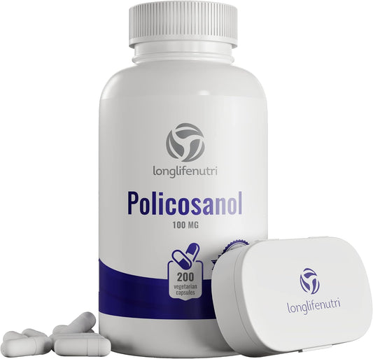 LongLifeNutri Policosanol  200 Vegetarian Capsules