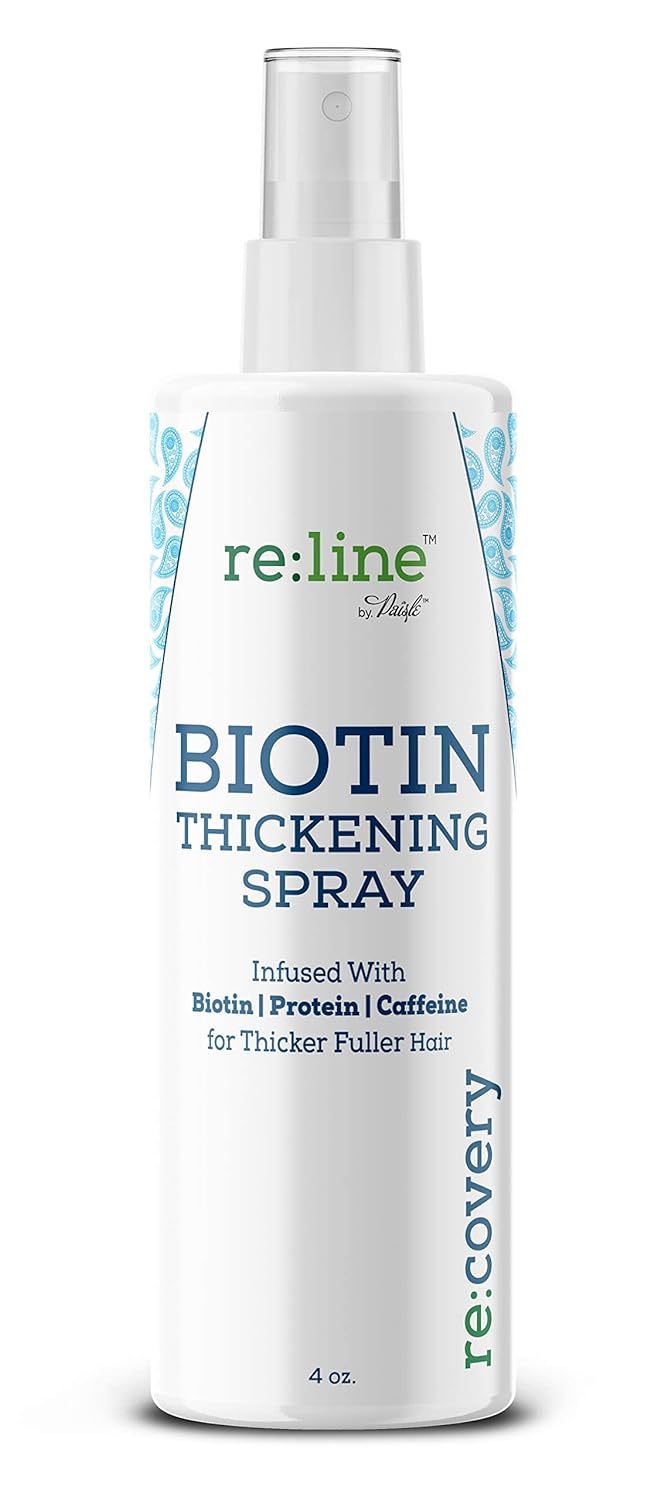 Biotin Hair Thickening Spray for Thin Hair Texturizing Spray Hair Loss Prevention