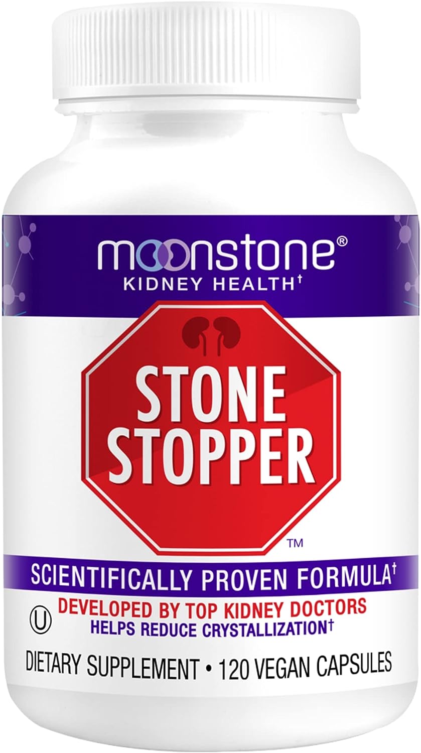 Moonstone Kidney Stone Stopper Capsules 120 Count