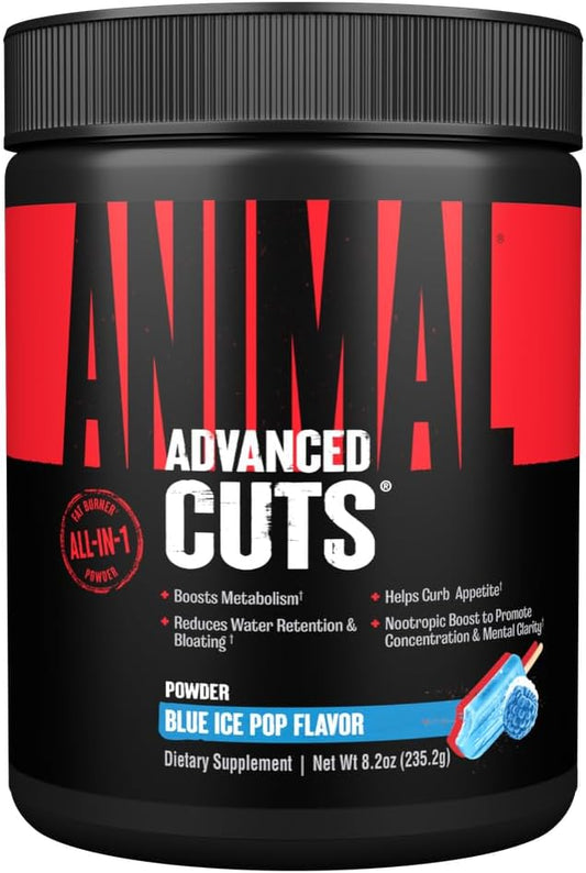 Animal Cuts Thermogenic Fat Burner Powder -Blue Ice Pop Flavor