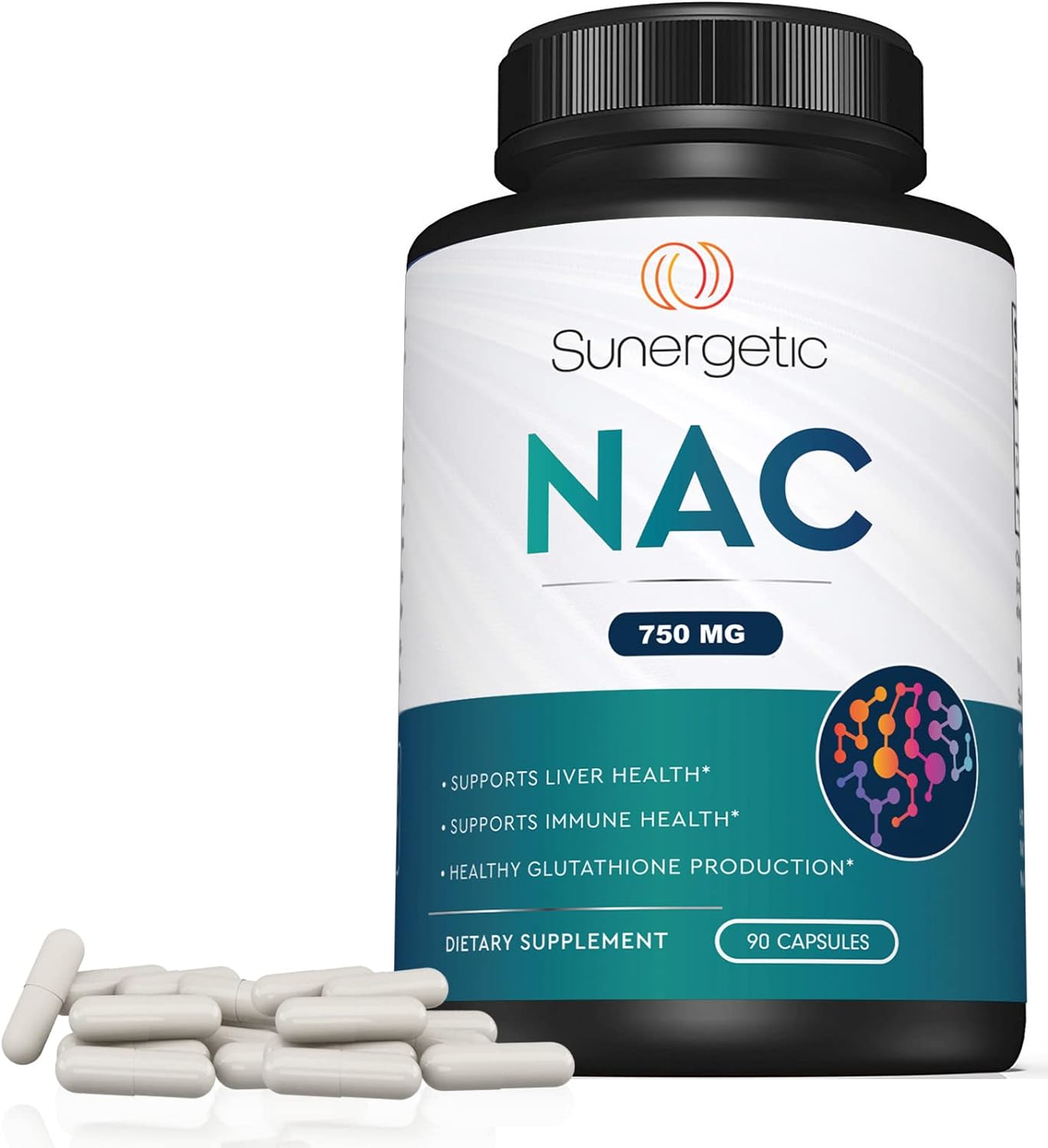 Premium NAC Supplement N-Acetyl Cysteine – 750mg Per Capsule - 90 capsules