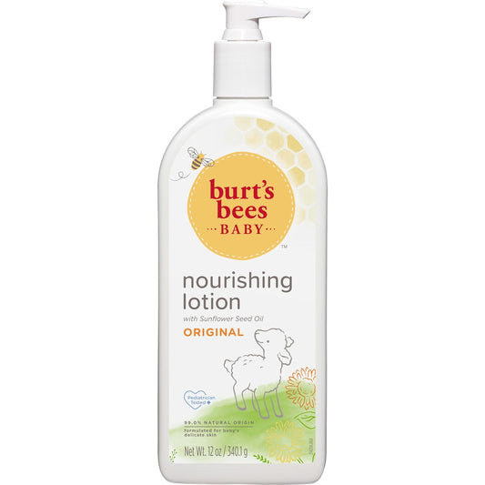 Burt's Bees Baby Nourishing Lotion with Sunflower Seed Oil,