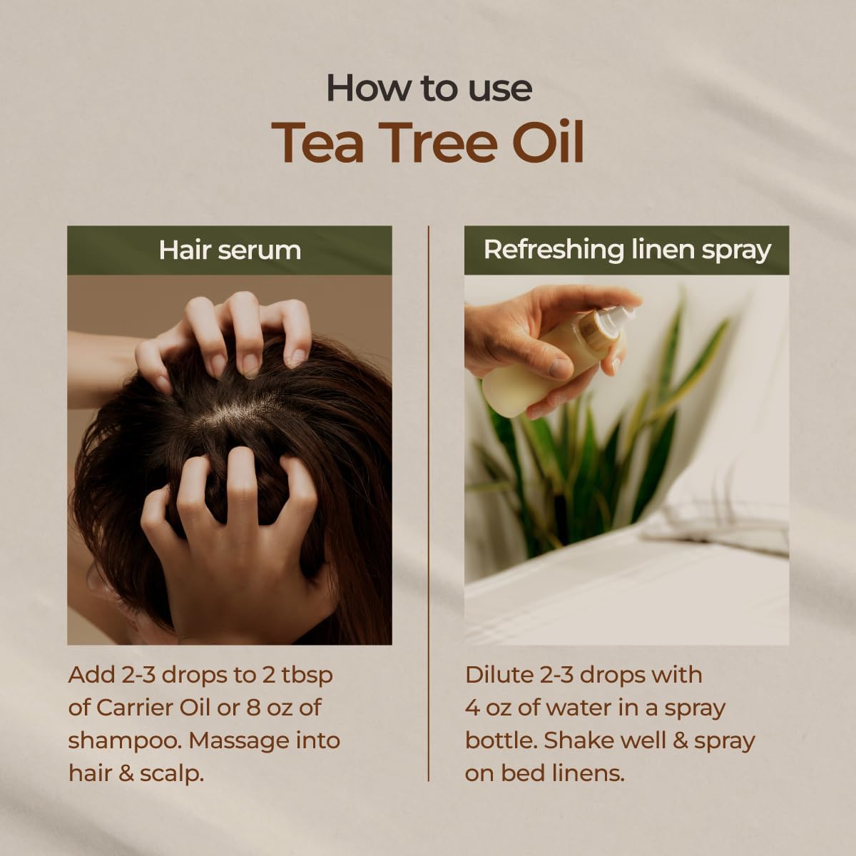 Gya Labs Australian Tea Tree Oil for Skin, Hair, Face & Toenails