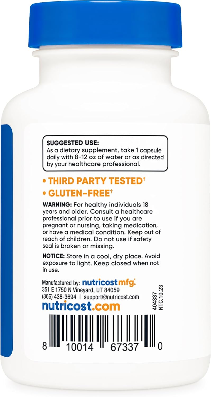 Nutricost Nattokinase 2,000FU, 120 Capsules