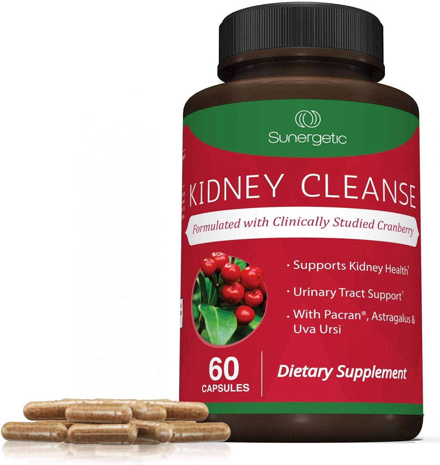 Premium Kidney Cleanse Supplement- Powerful Kidney Support 60  Capsules