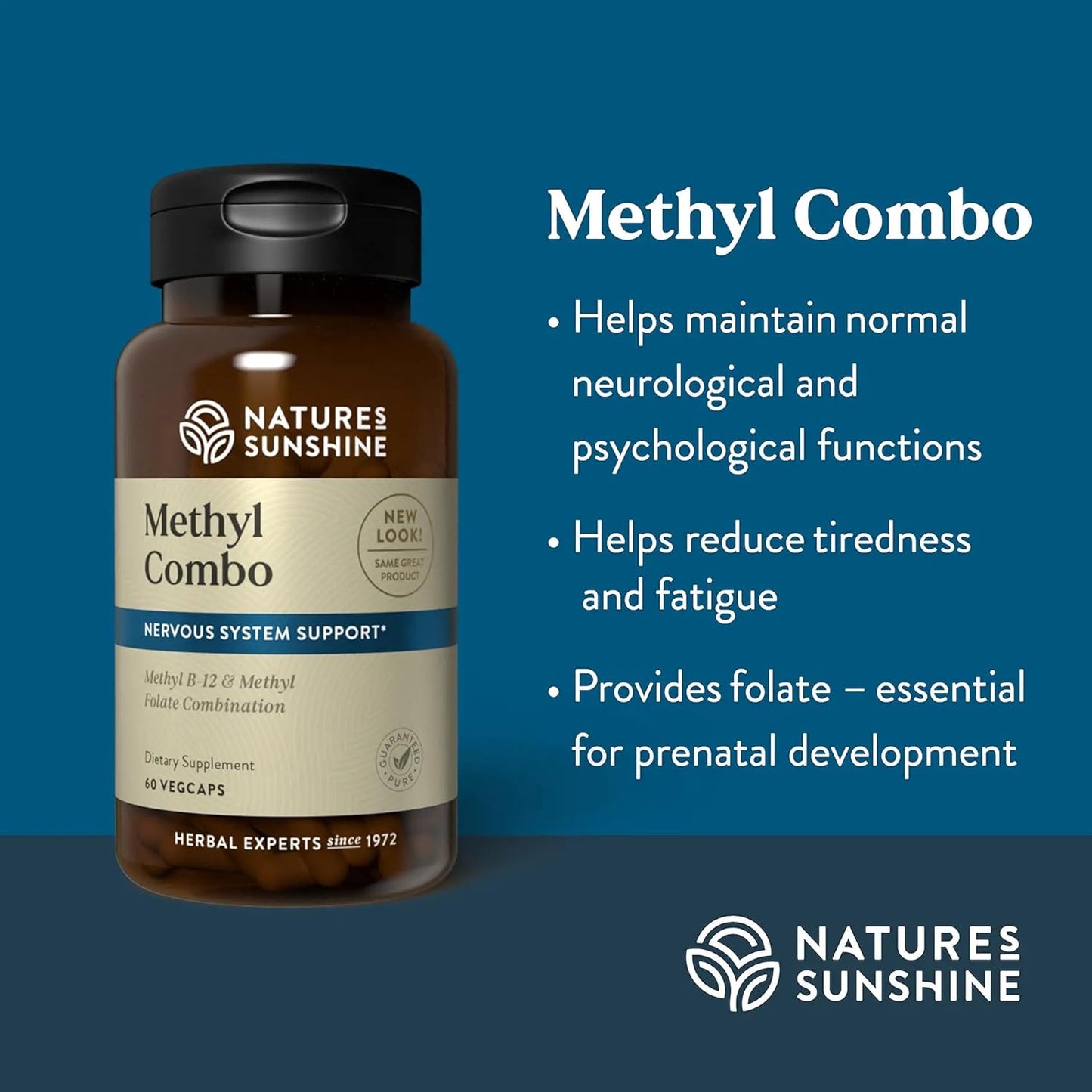 Nature's Sunshine Methyl Combo 60 Capsules