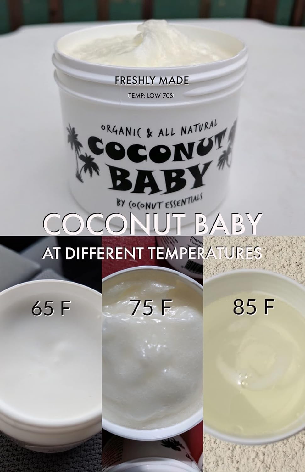 Coconut Essentials Coconut Baby Oil Organic Moisturizer