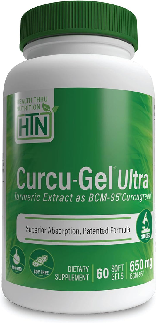 Health Thru Nutrition Curcu-Gel Pack of 60