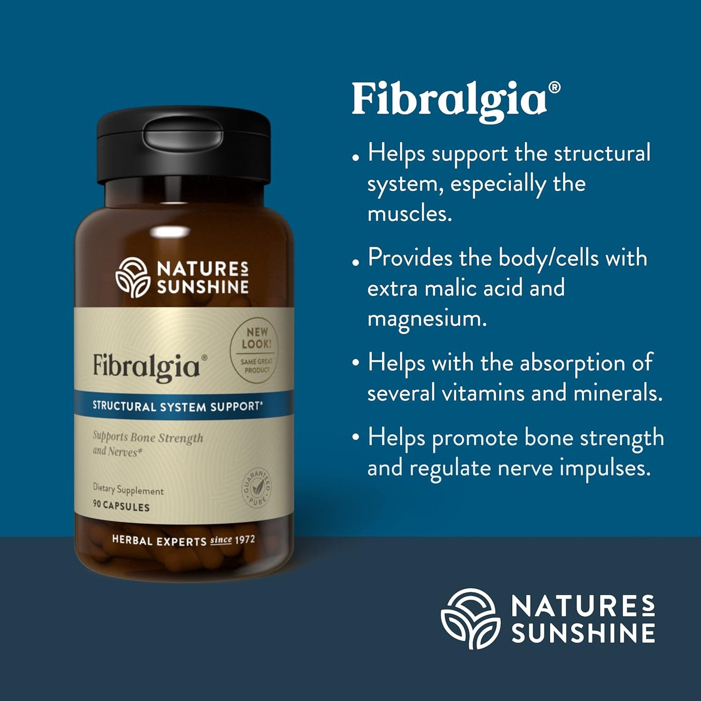 Nature's Sunshine Fibralgia 90 Capsules