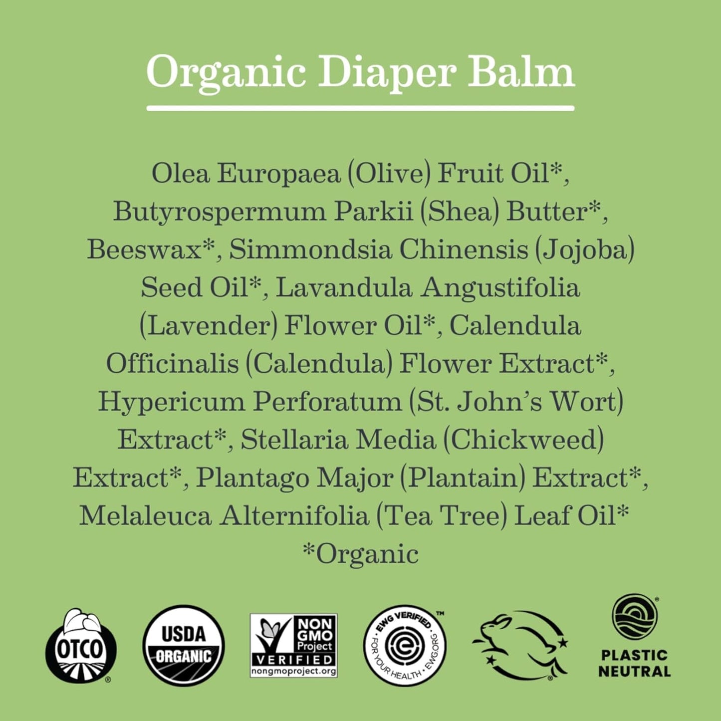 Earth Mama Organic Diaper Balm