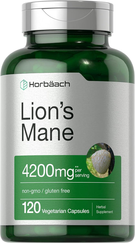 Lions Mane Mushroom Extract 120 Capsules