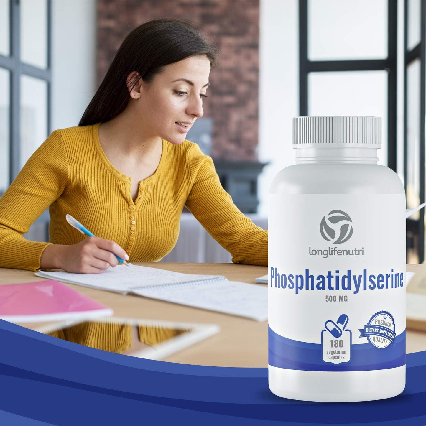 Phosphatidylserine  180 Vegetarian Capsules