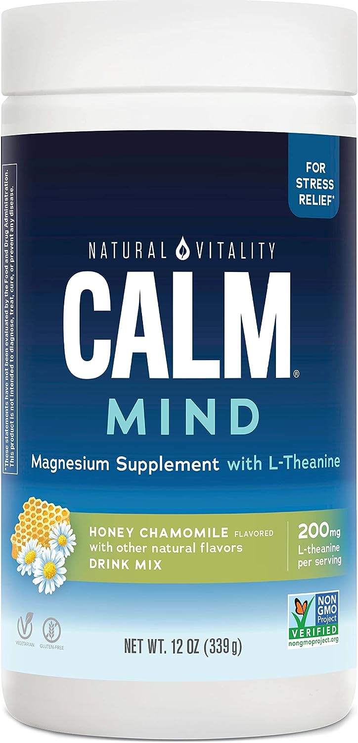 Natural Vitality Calm Mind, Magnesium Citrate