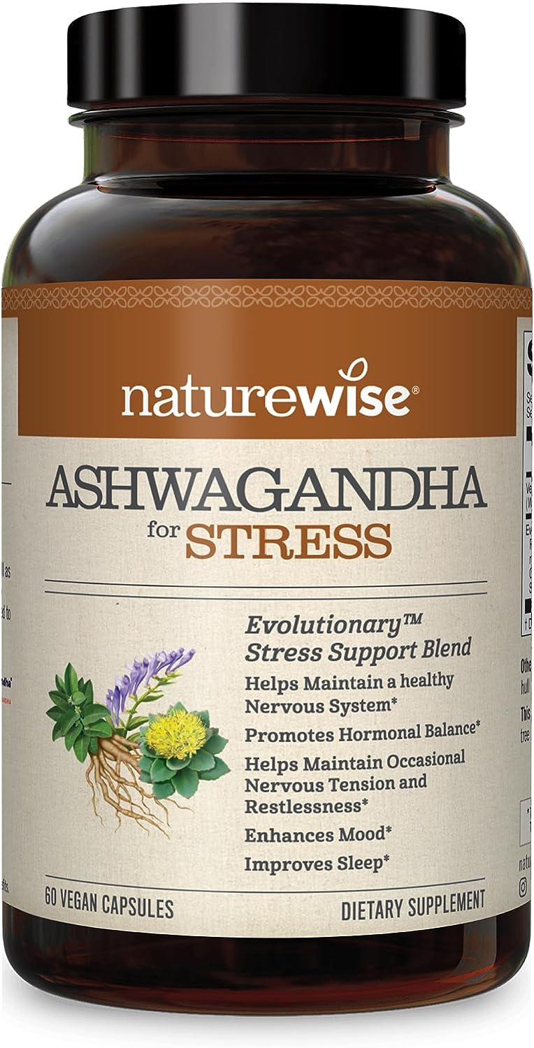 NatureWise Ashwagandha for Stress 60 count