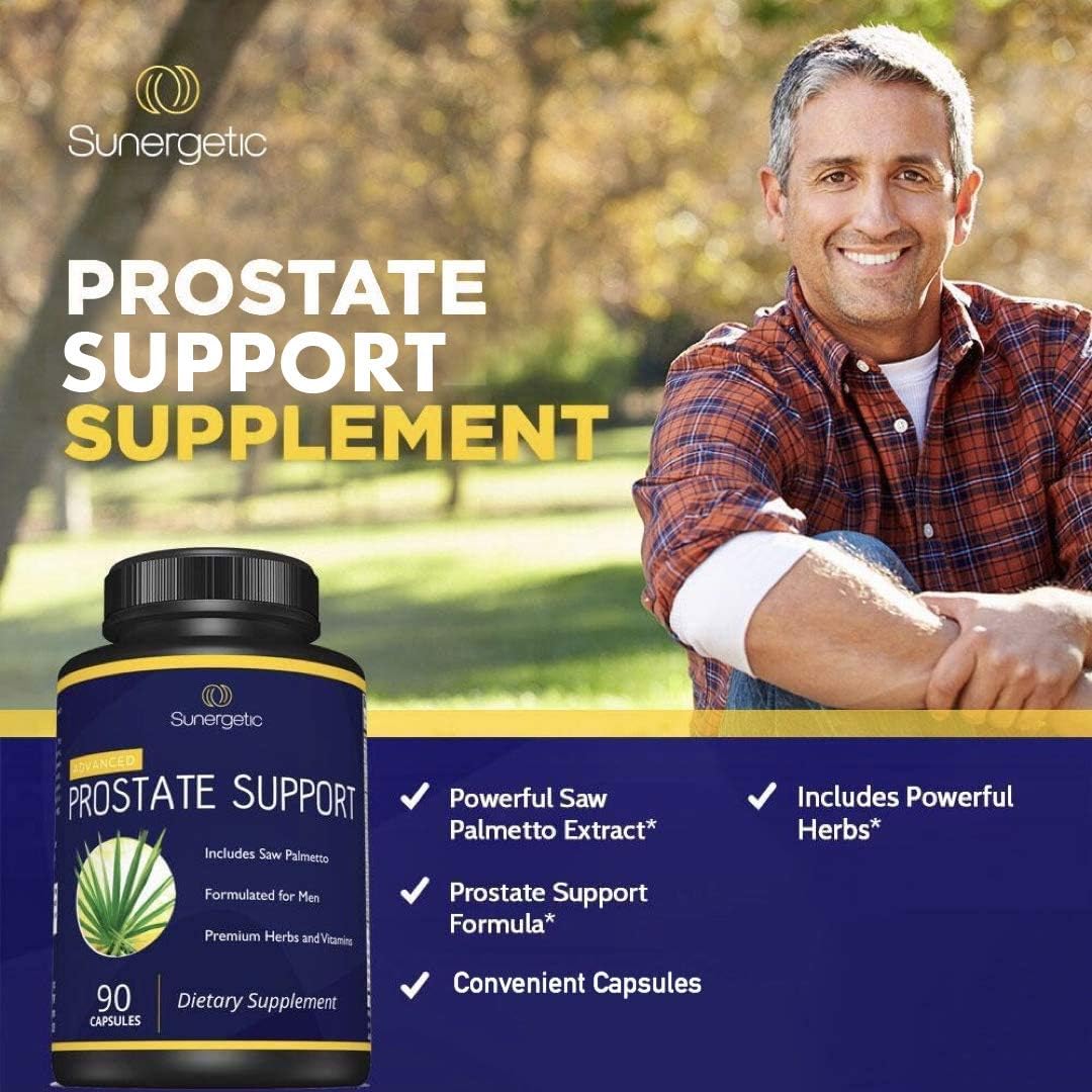 Sunergetic Premium Prostate Supplement – 90 Capsules