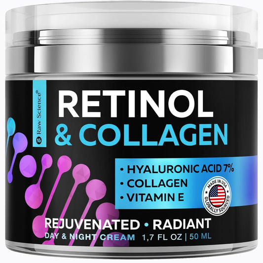 Retinol Cream for Face, Anti Aging Face Moisturizer for Women