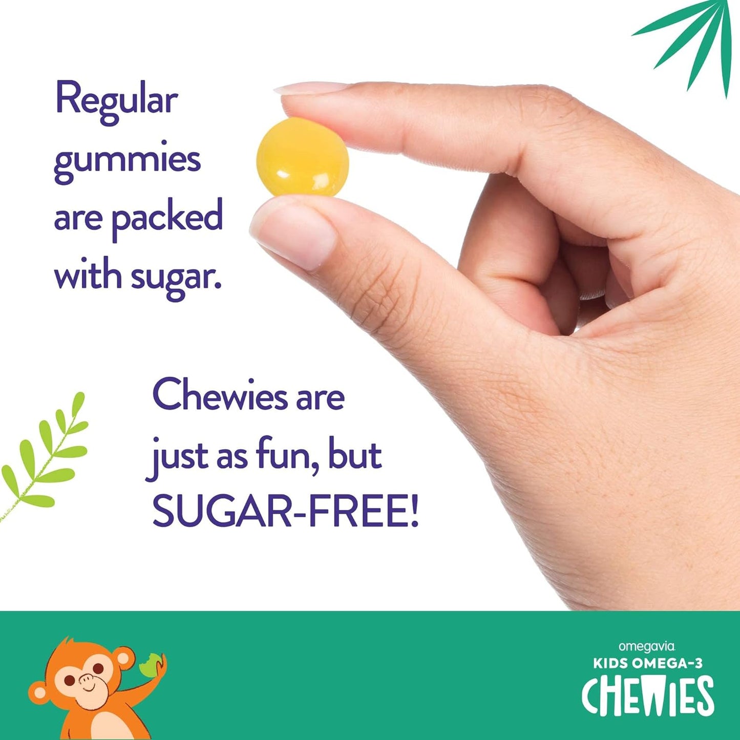 Omega 3 Gummies - Ultra-High DHA Chewable Gel Gummy