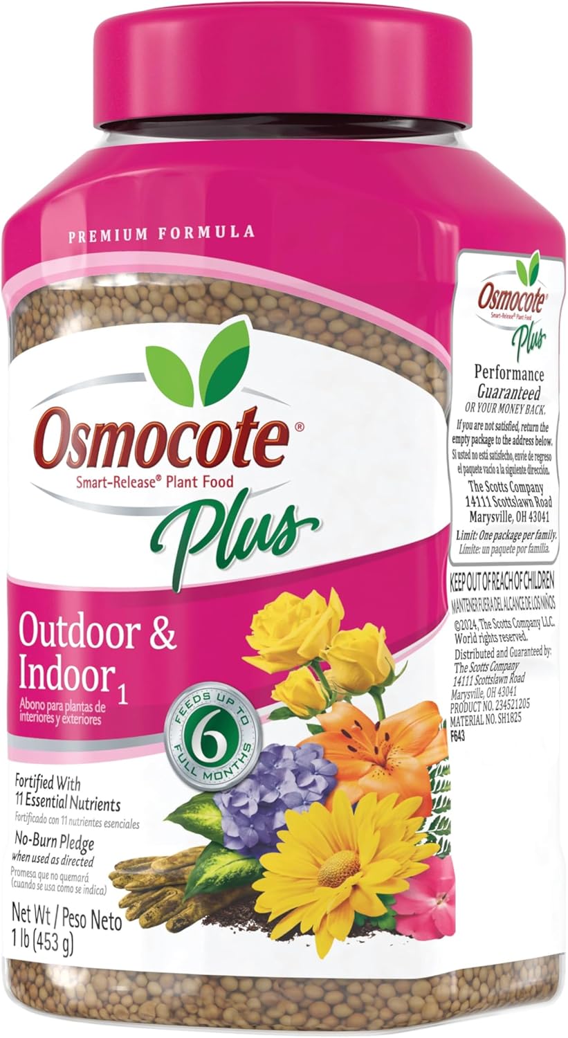 Osmocote Smart-Release Plant Food Plus Outdoor & Indoor, 1 lb.