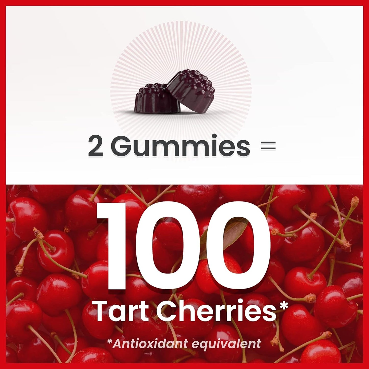 humanN Tart Cherry Gummies - Uric Acid, Immunity, Inflammation , 60 Gummies