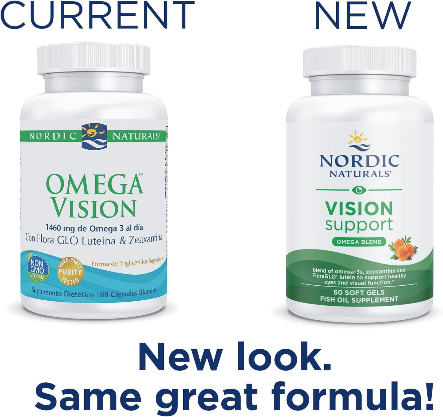 Nordic Naturals Omega Vision, Lemon - 60 Soft Gels