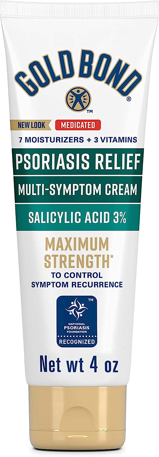 Gold Bond Multi-Symptom Psoriasis Relief Cream, 4 oz