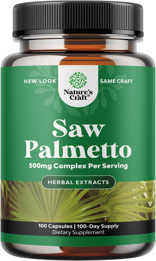 Extra Strength Saw Palmetto Extract -100 capsules