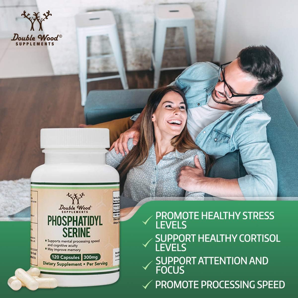 PhosphatidylSerine Supplement 120 Capsules