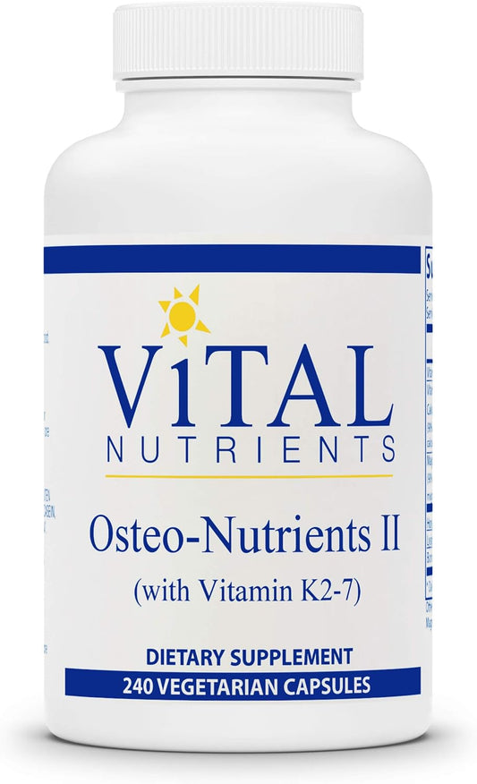 Vital Nutrients Osteo-Nutrients II  Vitamin K2-7  240 Capsules