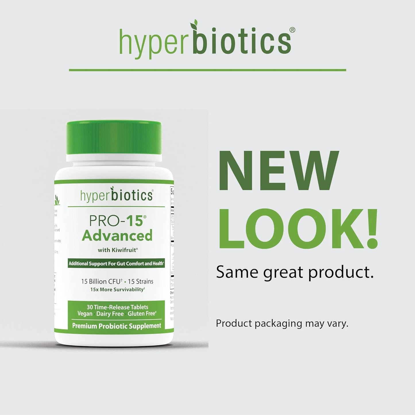 Hyperbiotics Pro 15 Advanced Probiotic Supplement 30 count