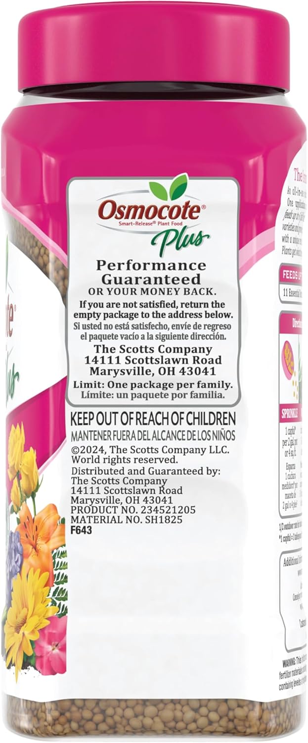 Osmocote Smart-Release Plant Food Plus Outdoor & Indoor, 1 lb.