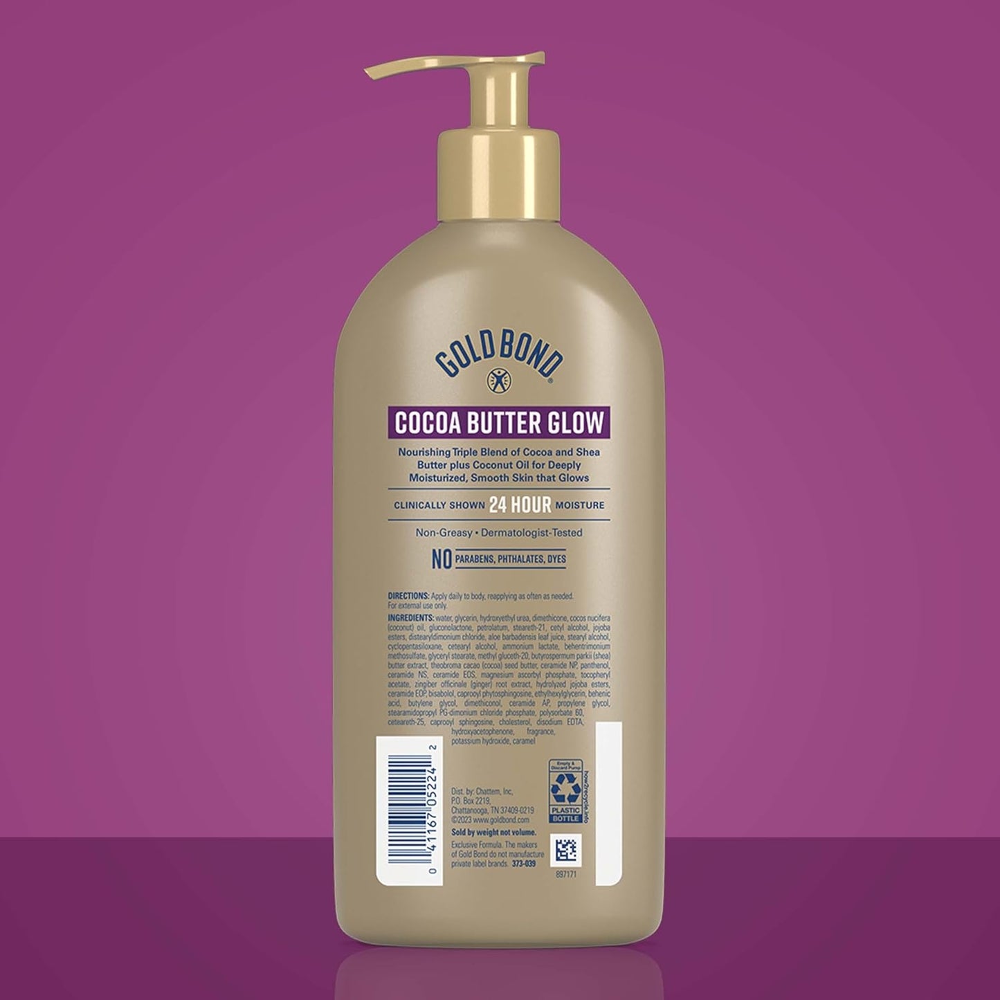 Gold Bond Cocoa Butter Glow Daily Hydrating Lotion 14 oz.