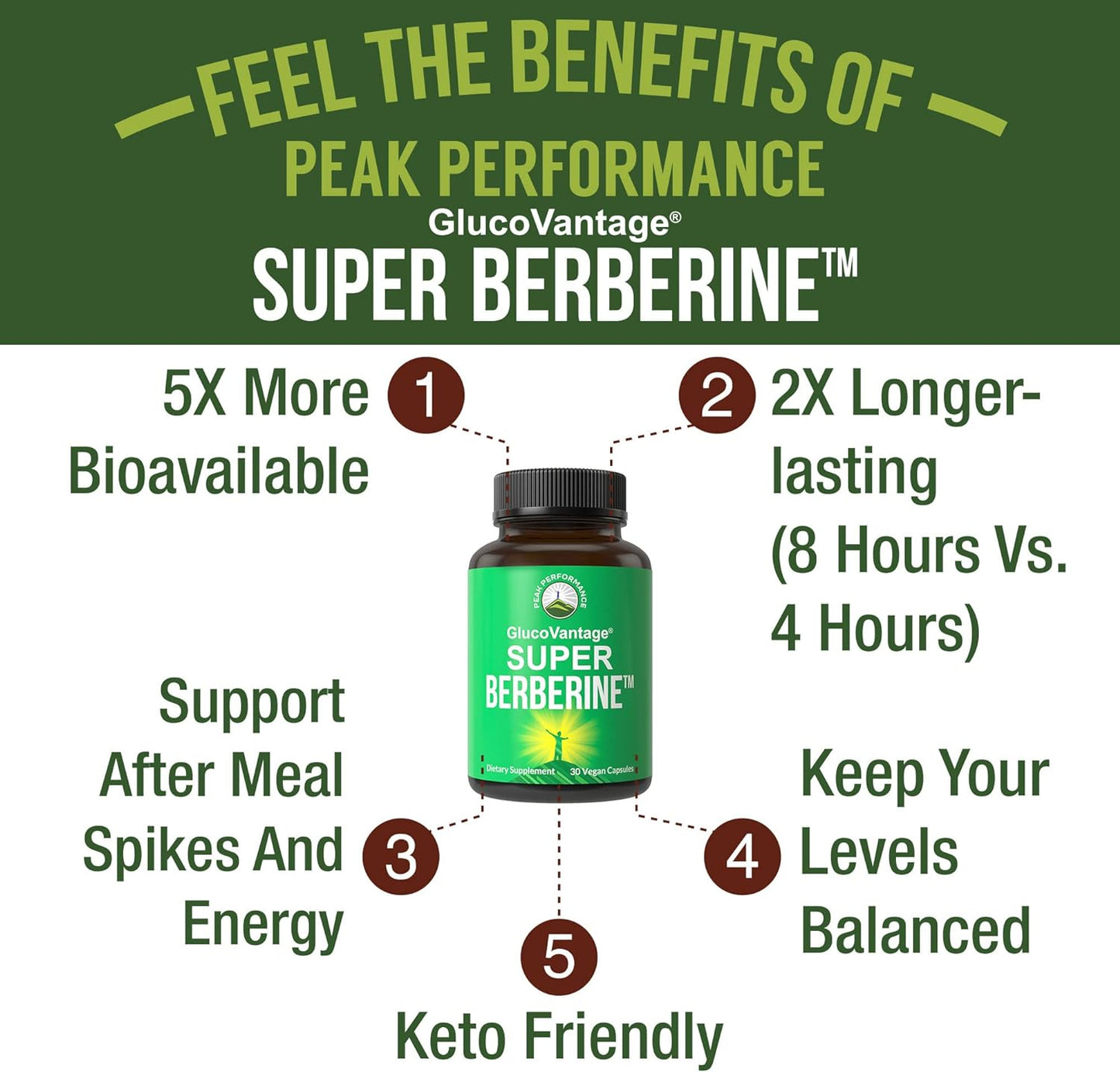 Super Berberine Supplement - Dihydroberberine GlucoVantage