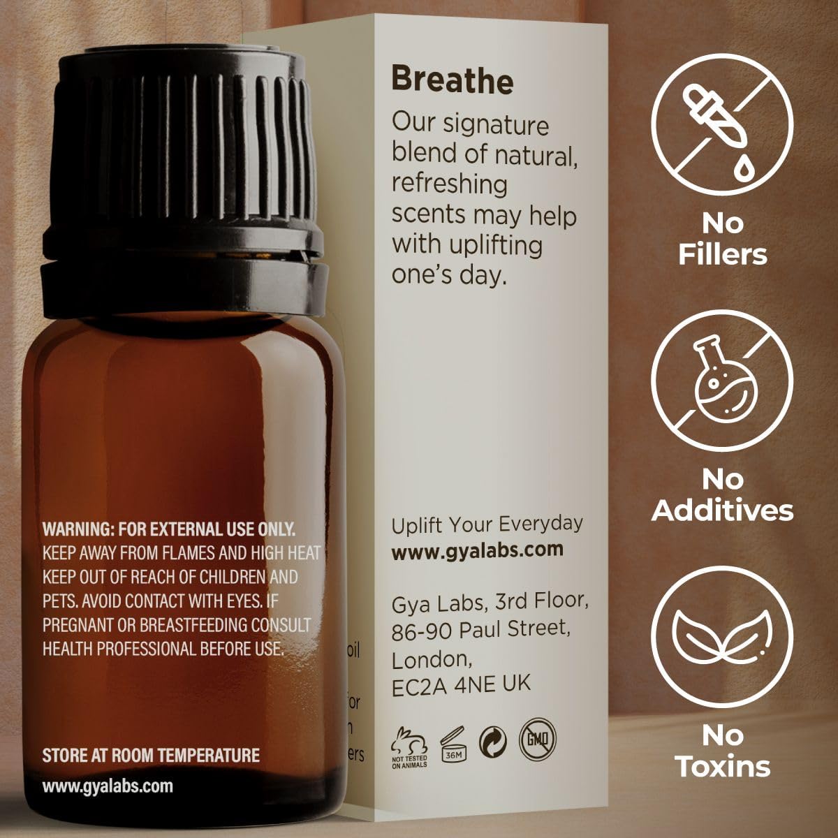 Gya Labs Breathe Essential Oil Blends