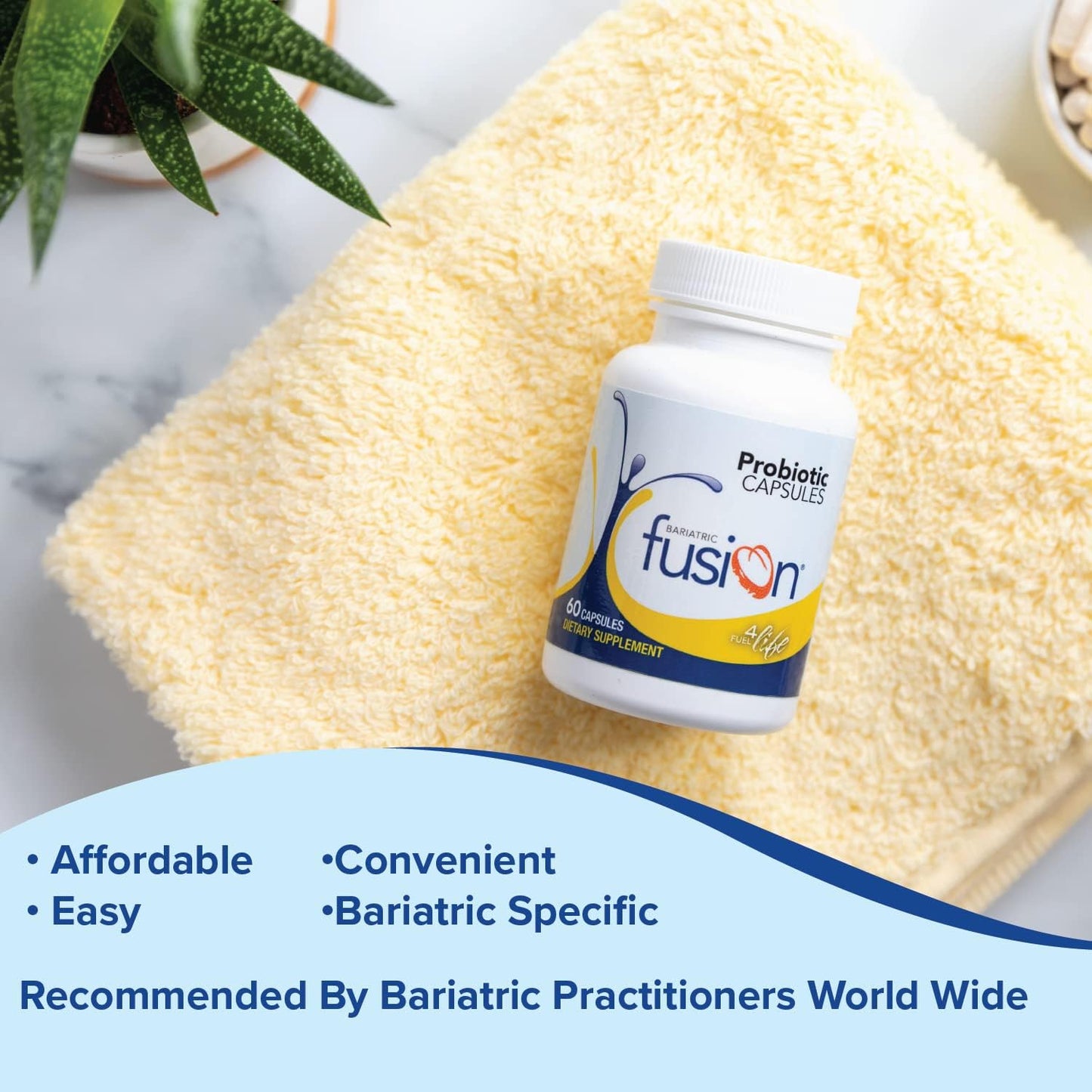 Bariatric Fusion Probiotic Capsule -  60 Count