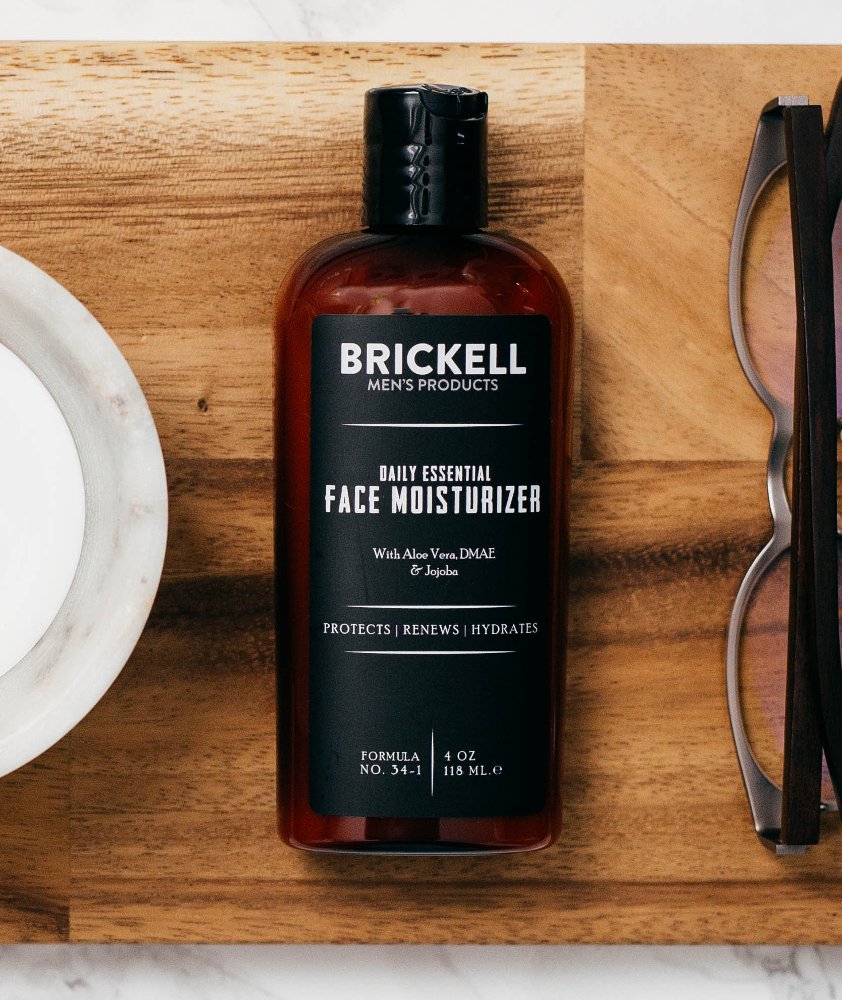 Brickell Men's Daily Essential Face Moisturizer for Men