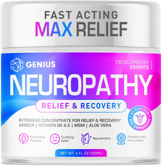 Genius Neuropathy Nerve Relief Cream